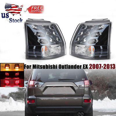 #ad Rear Brake Light Tail Lamps Stop LH RH For Mitsubishi Outlander EX 2007 2013 USA $105.28