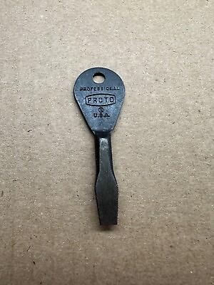 #ad Vintage PROFESSIONAL PROTO USA TOOLS Keychain Key Chain Screwdriver Genuine $19.99