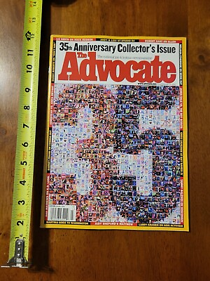#ad THE ADVOCATE 35TH ANNIVERSARY COLLECTORS ISSUE MAGAZINE NOVEMBER 12 2002 $5.99