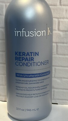 #ad Infusion k Keratin Repair Conditioner 32oz Moisturizing For Dry Damaged Hair $28.00
