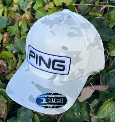 #ad Ping Golf Men#x27;s MultiCam 110 Snapback Golf Hat SIZE: Adjustable COLOR: Alpine $35.95