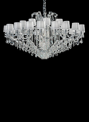#ad Chandelier Of Luxury Crystal With Shades 36 Lights MS 332 $22002.44