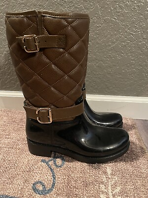 #ad Trendsetter dixie boots size 8 brown and black Worn Once $40.00