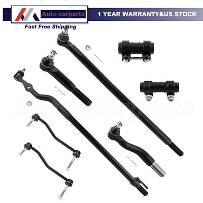 #ad 8x Front Sway Bars Inneramp;Outer Tie Rods For Ford Excursion F 250 Super Duty 4x4 $159.49