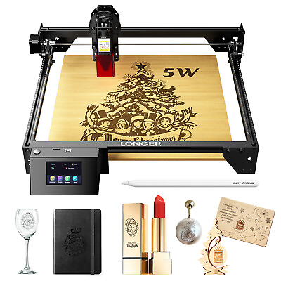#ad Longer Ray5 5W Laser Engraver 60W Laser Cutter and High Precision Laser Engrave $197.99
