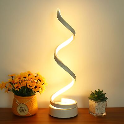 #ad #ad Modern Spiral Table Lamp Dimmable Table Lamps for Bedroom 12W LED Desk Lamp... $44.08