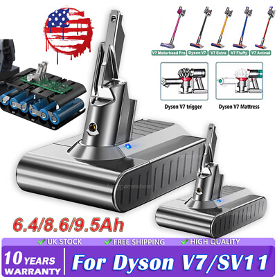 #ad 21.6V 9500mAh V7 Battery for Dyson V7 SV11 Animal V7 Extra V7 Trigger 6400mAh US $53.98