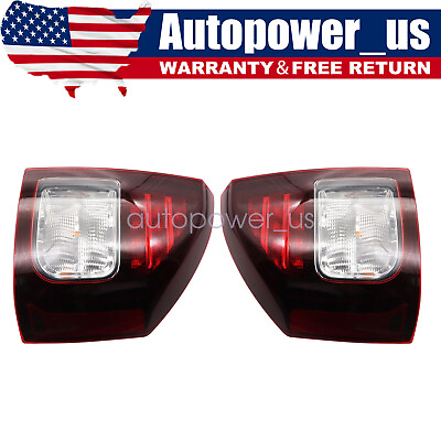 #ad For Jeep Compass 2014 2017 Pair Tail Light LED Tail Lamp Right Left Side $131.99