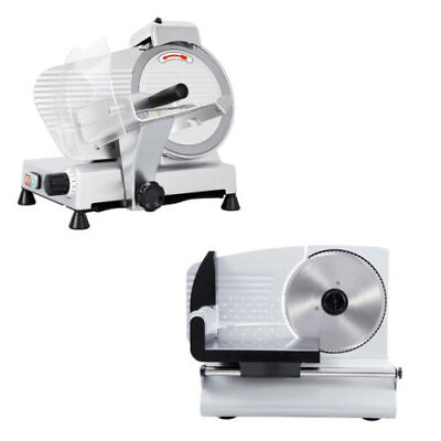 #ad Commercial Electric Meat Slicer Deli Meat Cheese Food Cutter 7.5quot; 10quot; Blade $56.58