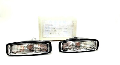 #ad fit 94 97 Accord Clear Flat JDM Clear Side Marker Lights Pair NIB 95 96 $24.95