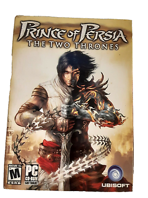 #ad Prince of Persia The Two Thrones PC Game CD ROM NIB $13.21