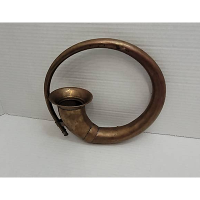 #ad 1900#x27;s Collectible Brass Horn Wall Art Car Horn Decor Autobmobile $33.00