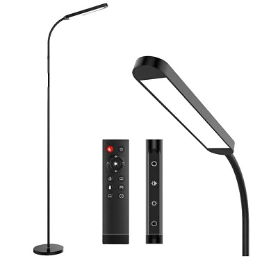 #ad MediAcous LED Floor Lamp for Living Room 5 Colors amp; Brightness With Remote $35.99