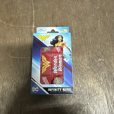 #ad Wonder women DC Comics Infinity Cube Fidget Toy Anxiety Stress WB New $7.19