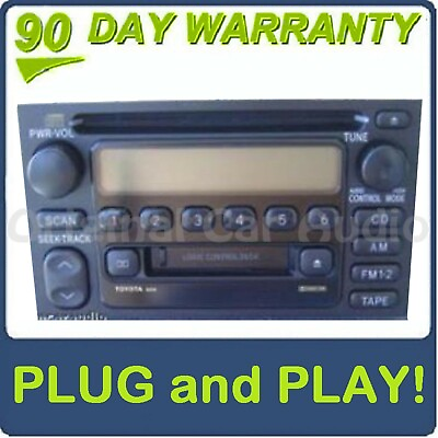 #ad TOYOTA JBL Radio Stereo Tape Cassette CD Player 16815 Factory OEM AM FM $175.00