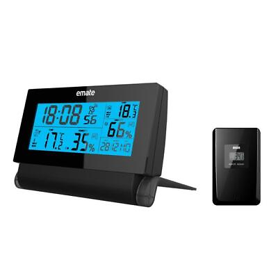 #ad Sonnet Industries T 4641 Atomic LCD Clock with Back Blue Light amp; Indoor amp; Out... $30.25
