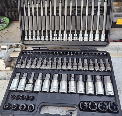 #ad GEARWRENCH 80742 Master SAE Metric Hex And Torx Bit Socket Set 84 Pc. $119.50