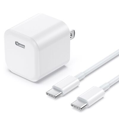 #ad USB C Charger Block Besgoods C Type Fast Charging Cube and 4ft USB C to USB ... $18.76