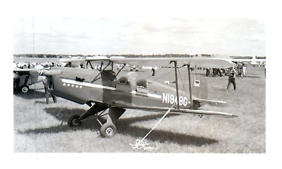 #ad Bucker Jungmann Jungmeister Airplane Vintage Original Photograph 5x3.5quot; N1948G $10.99