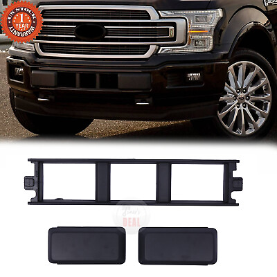 #ad For 2018 2020 Ford F150 Front Bumper Cover Lower Grille Trim Panel Black Plastic $21.33