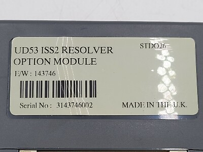 #ad CONTROL TECHNIQUES  UD53 ISS2 RESOLVER OPTION MODULE $1850.00