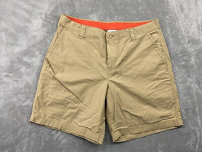 #ad Columbia Shorts Men#x27;s 34 Beige Washed Out Chino Khaki Fishing Hiking Outdoors $22.49