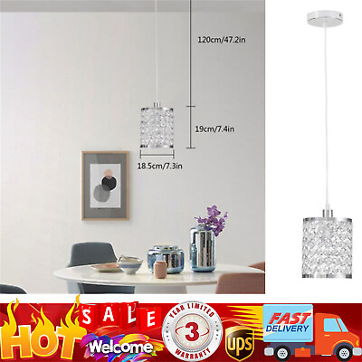 #ad 3PCS Modern Crystal Chandelier Ceiling Pendant Light Kitchen Island Hanging Lamp $39.90