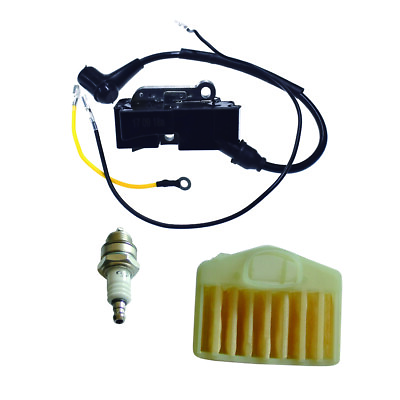 #ad Air Filter Cleaner Ignition Coil Spark Plug Kit For HUSQVARNA 365 371 362 372 $13.69