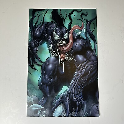 #ad Marvel Spider Man Venom Glossy Print 11 x 17 IQ 2013 $15.00