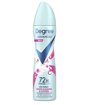 #ad #ad Degree Antiperspirant Deodorant For Women White Flowers and Lychee Dry Spray 3.8 $7.99