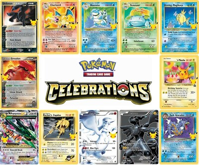#ad 2021 Pokemon Celebrations Singles Choose Your Card Many Available All NM $39.95