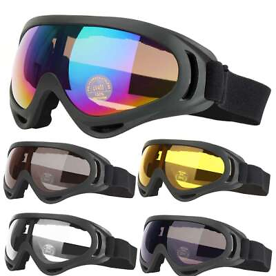 #ad Professional Ski Goggles Winter Snow Anti Fog Dual Lens UV Protection Men Women $7.24