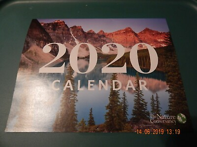#ad 2020 CALENDAR THE NATURE CONSERVANCY SPECIAL EDITION 12 UNIQUE PICTURES NEW $15.00