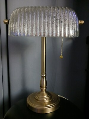 #ad Canora Grey Odaniel 16quot; Bankers Lamp. Base Color: Brass $99.99