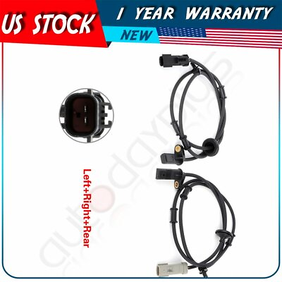 #ad Pair 2 Rear ABS Speed Sensor Left amp; Right Side For Jeep Grand Cherokee 1999 2004 $18.69