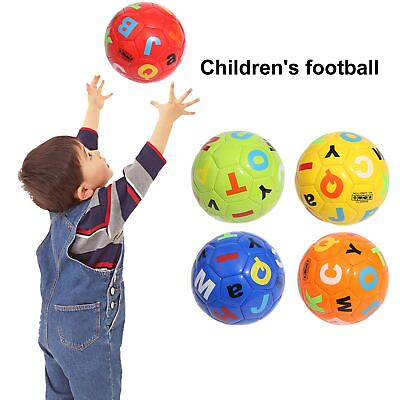 #ad Small Football Waterproof Entertainment Outdoor Playground Football Kids Toy Pvc $14.97
