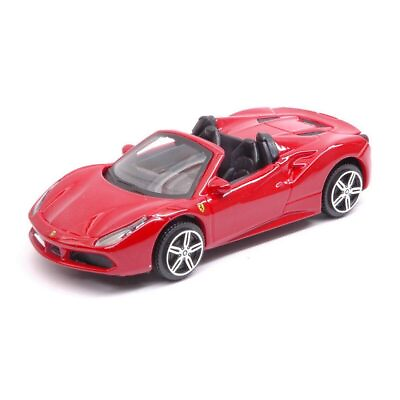 #ad Brago Mini Car 1 43 Ferrari 488 SPIDER Open Car 2016 Red parallel import $39.97