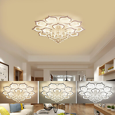 #ad #ad Pendant Light LED Ceiling Lamps Ceiling Light 16 Petal Flower Home Decor Light $118.70