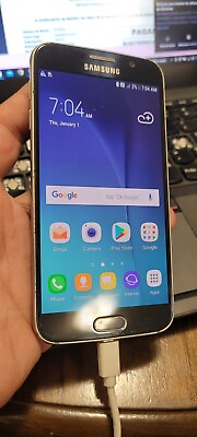 #ad OEM Samsung Galaxy S6 G920 LCD Screen Digitizer Touch Gold Blue AMOLED Original $30.00