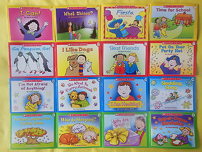 #ad Lot 16 Childrens Kids Books Early Readers Beginning Scholastic Learn to Read $9.89
