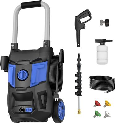 #ad Electric Pressure Washer Power Washer 4200 PSI Max 3.0GPM 35ft Power Cord 20ft $154.93