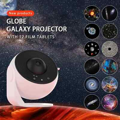 #ad LED Galaxy Projector Starry Night Light Moon Star Sky Nebula Projection Lamp NEW $30.99