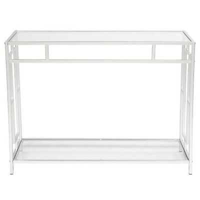 #ad Toughened Glass Panel Console Table $107.90