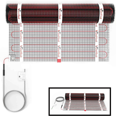#ad Radiant Floor Heating System 10 Sq Ft Underfloor Heating Wire Easy to Install $124.99