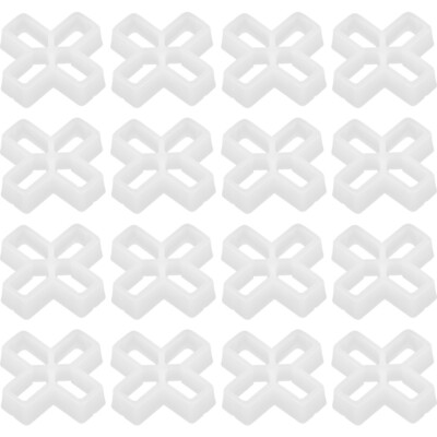 #ad 100 Pcs Tile Spacer Deck Tiles Installation Assistants Materials Cross Card $11.29