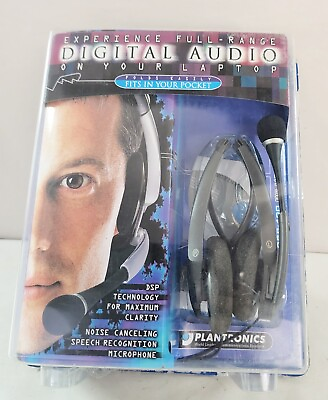 #ad Plantronics DSP 400 Digitally Enhanced USB Foldable Stereo Headset and Software $116.99