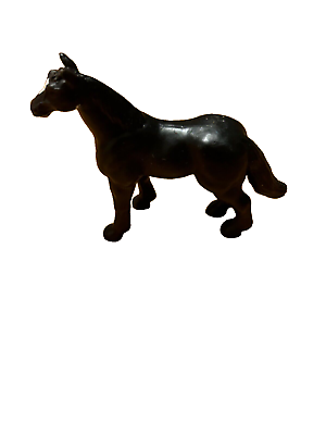 #ad Safari LTD. Black Stallion HORSE Mini Figure Wild Animal Toy Retired Figurine $5.00