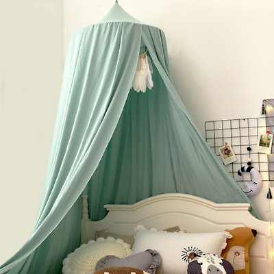 #ad Kids Mosquito Net Baby Crib Curtain Hanging Tent Home Room Princess Mosquito Net $62.80