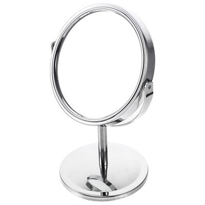 #ad Table Mirror Desk Vanity Mirror Makeup Mirror Rotation Make Up Mirror Double $12.25