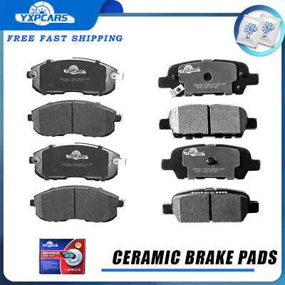 #ad For Nissan Altima 2007 2010 2011 2012 2013 Front amp; Rear Ceramic Brake Pads $39.32